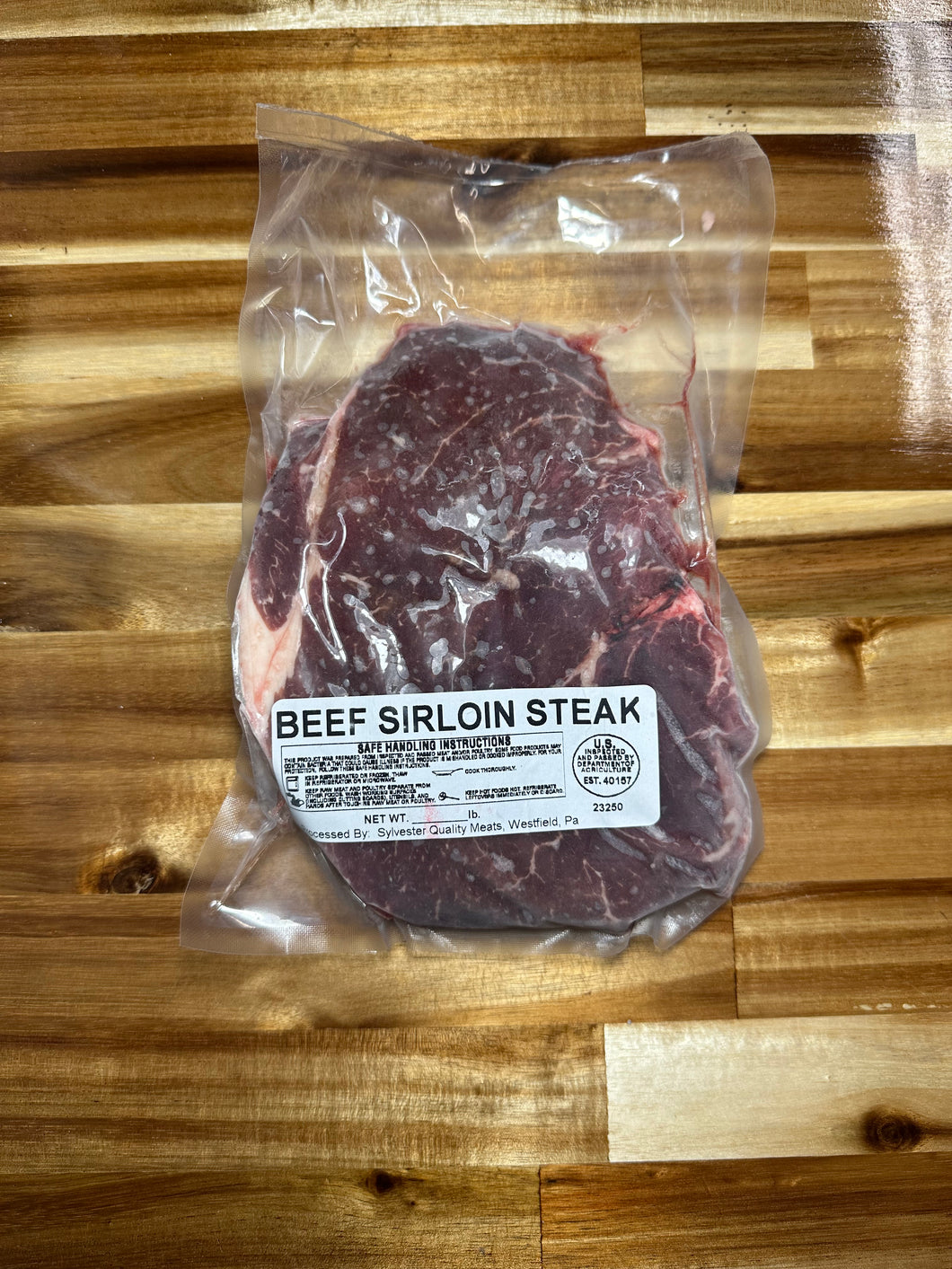 Grass-Fed Sirloin Steak