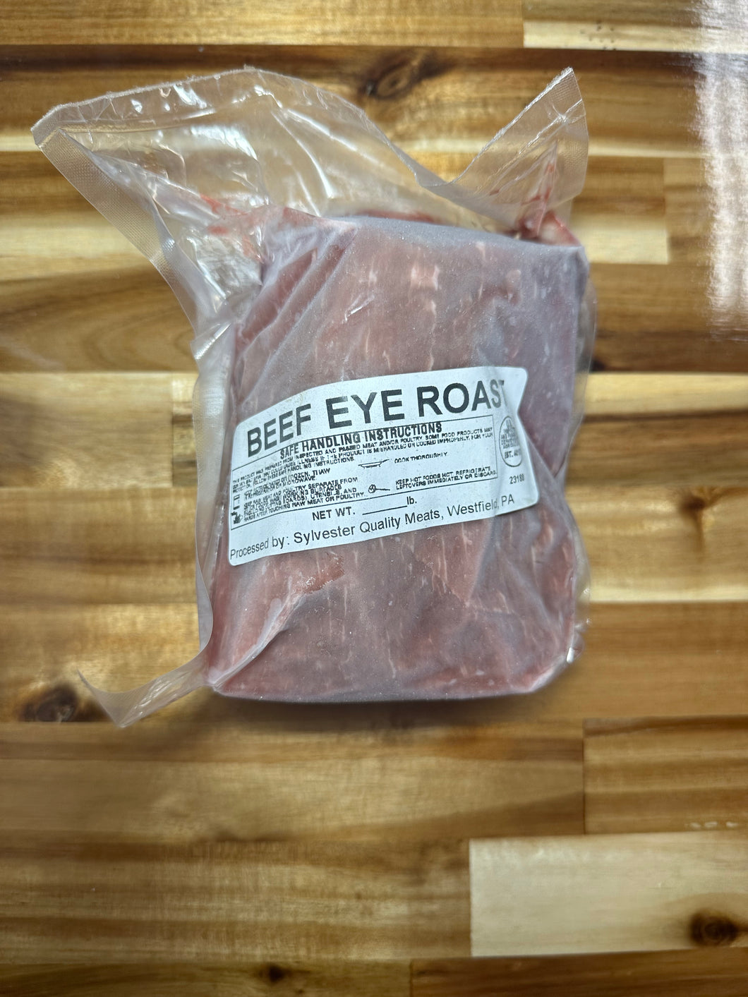 Grass-Fed Beef Eye Roast