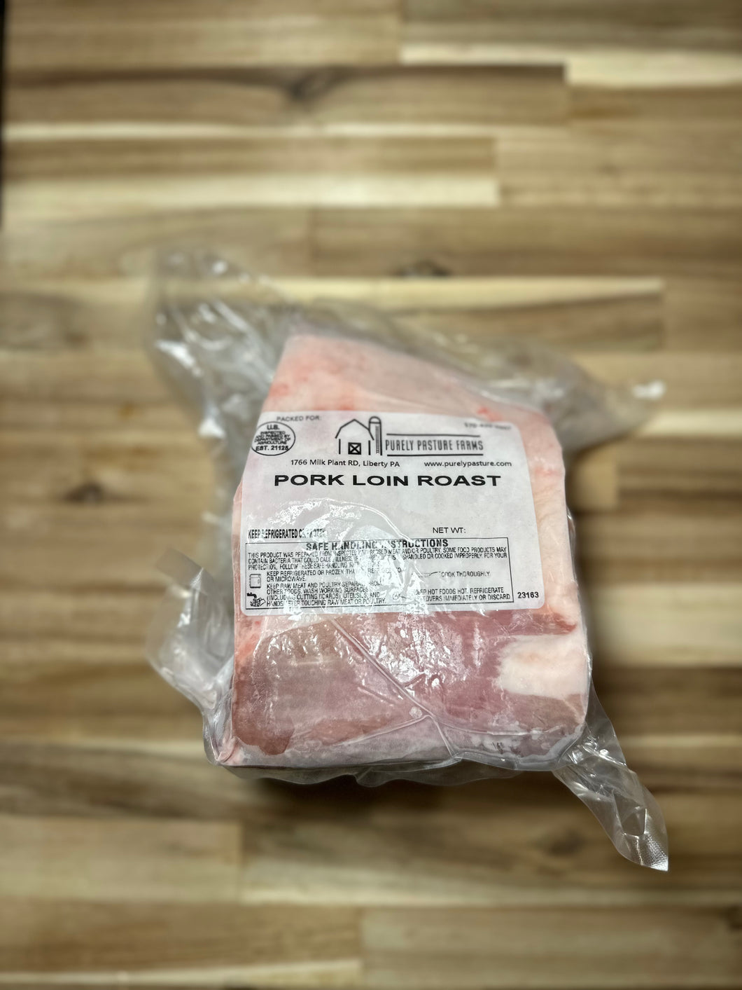 Bone In Pork Loin